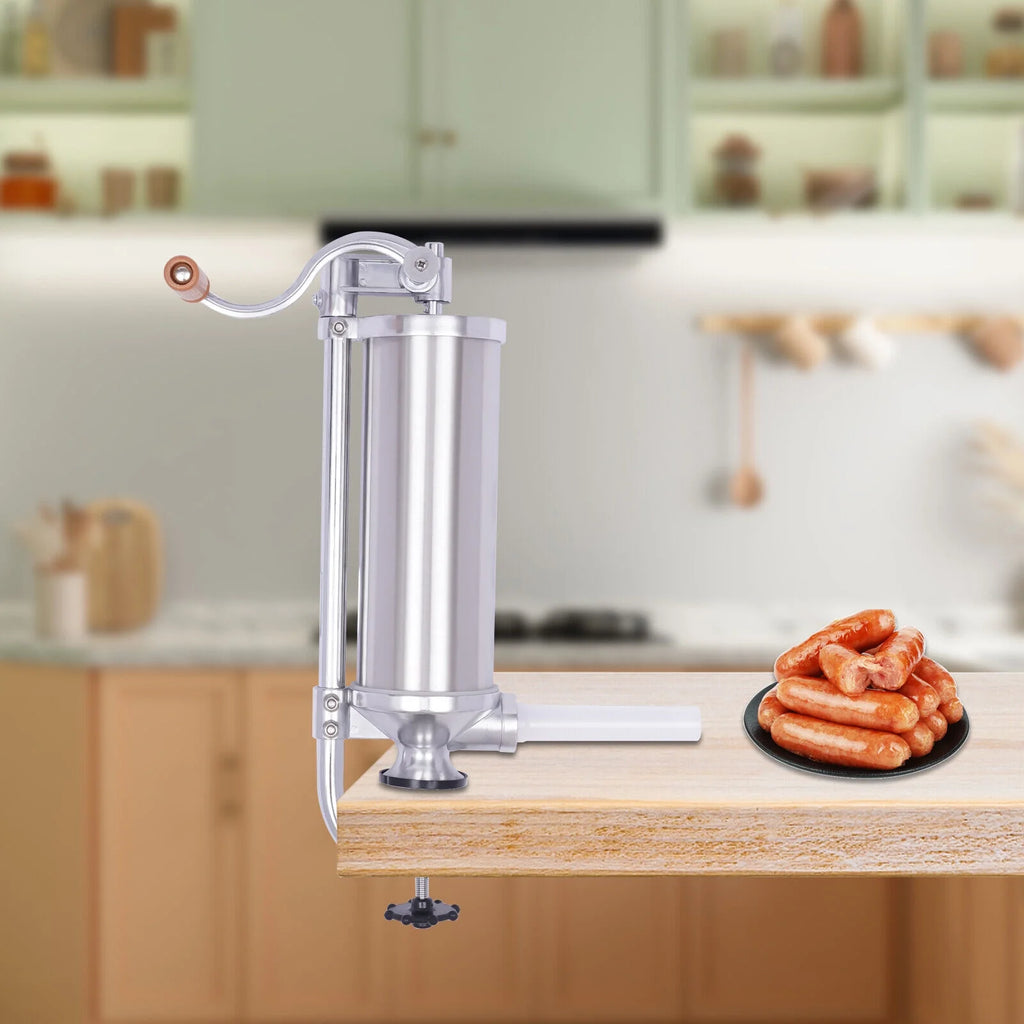2.5L Stainless Steel Manual Sausage Stuffer F2674