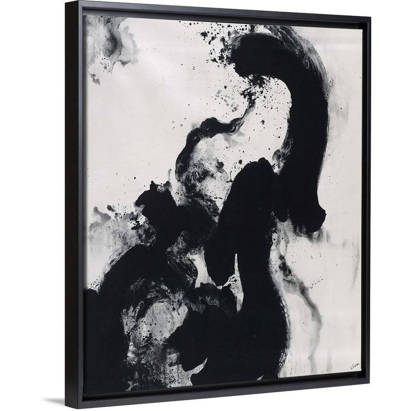 Black Float Frame Canvas Art N77486