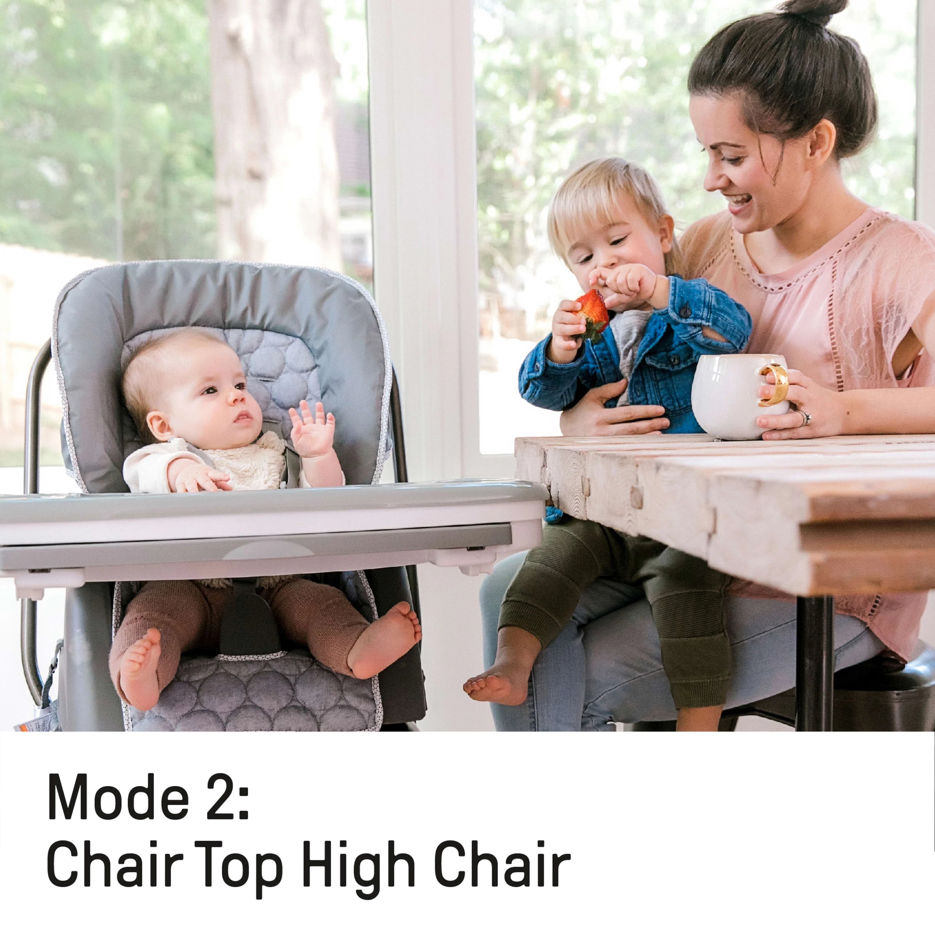 4-in-1 High Chair Toddler Chair Booster Seat P57554