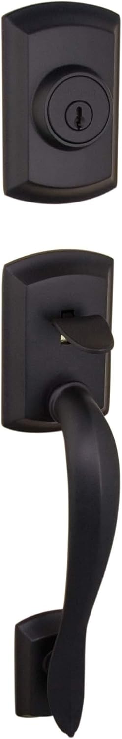 Iron Black Dummy Exterior Handleset D561
