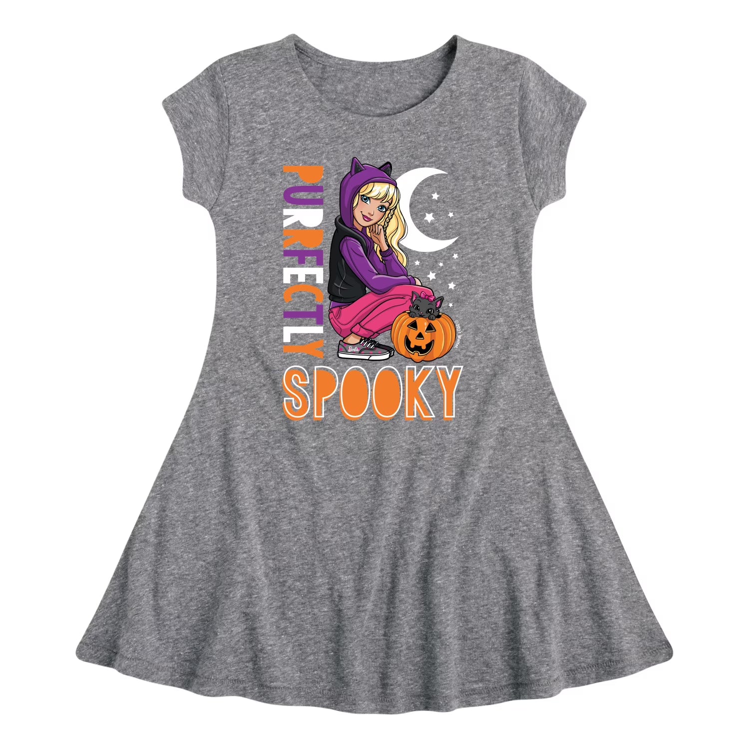 Toddler And Youth Girls Fit And Flare Dress Q589872
