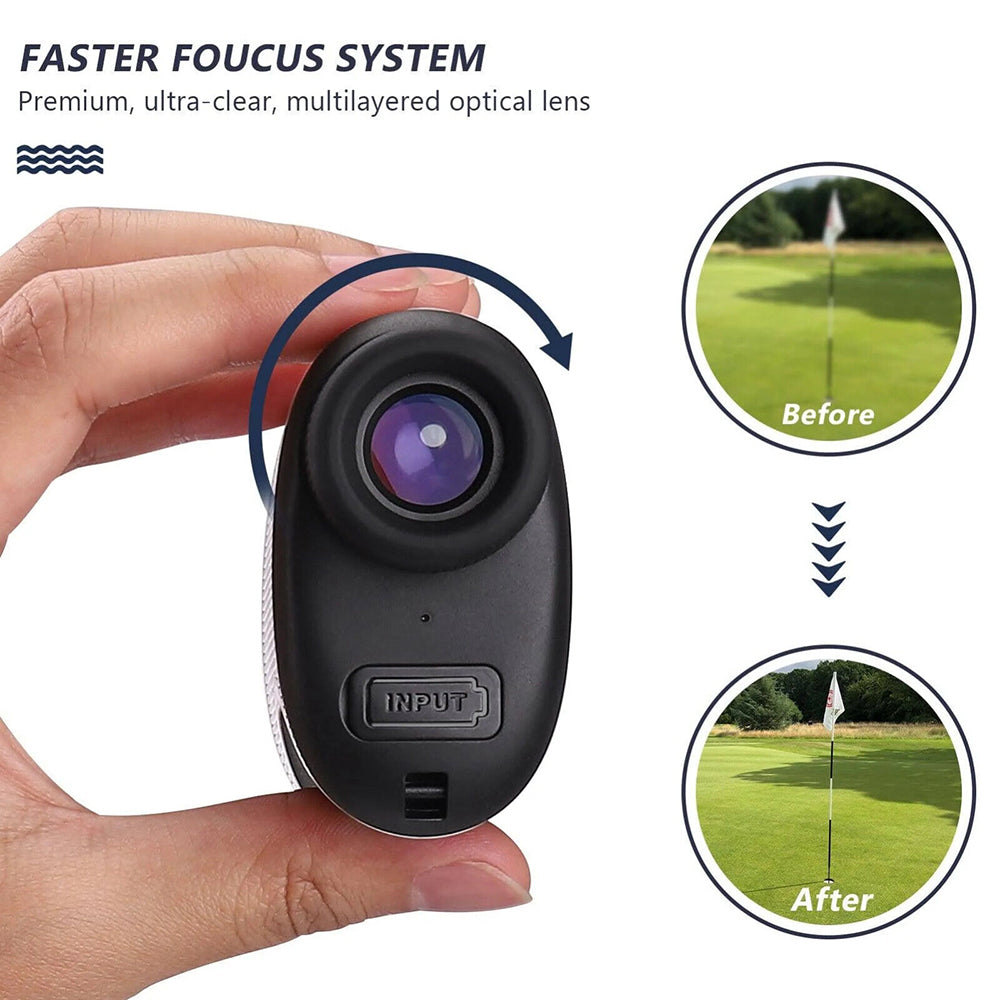 900 Yards Laser Rangefinder with 6X Magnification H779