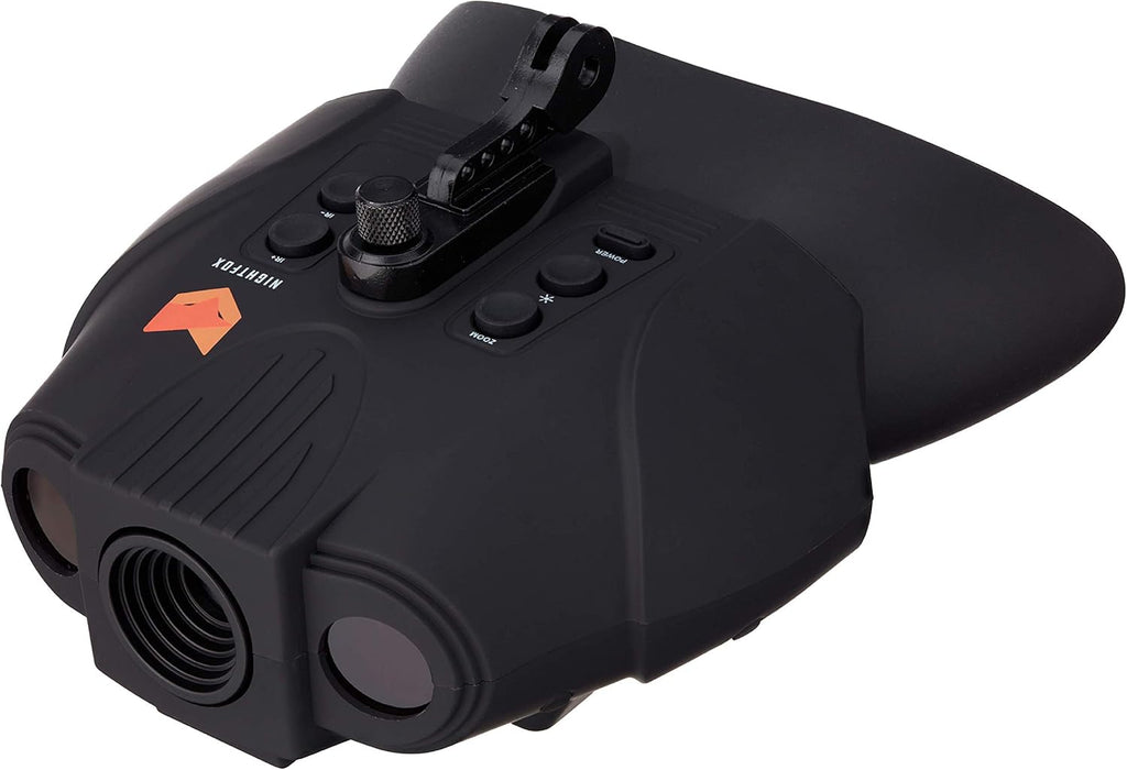 Night Vision Goggles Digital Infrared 1x Magnification 75yd Range Rechargeable Battery V866