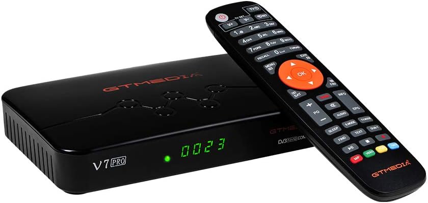 V7S2X HD 1080P FTA DVB-S2X H.265 HEVC 8bit Digital Satellite TV Receiver Pack of 2 B905
