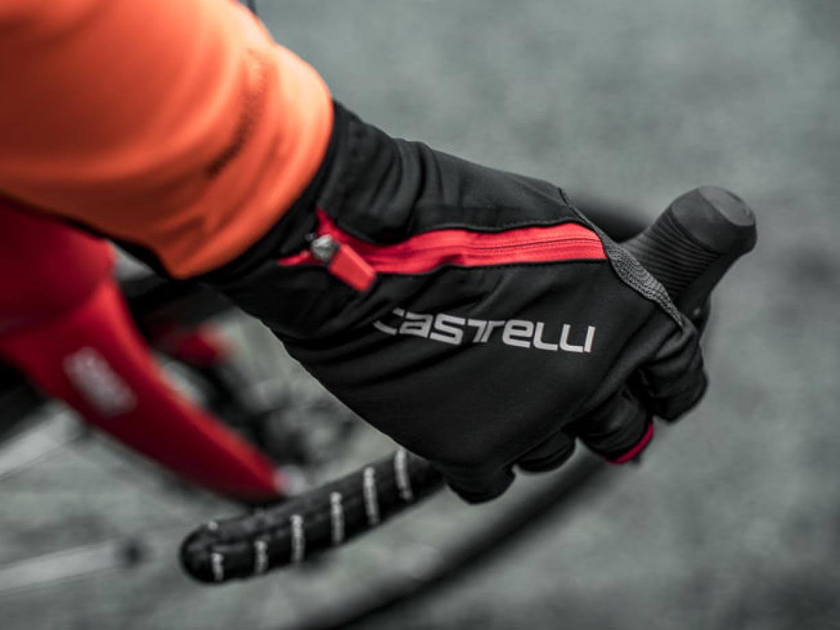 Black/Red XL Glove D7571