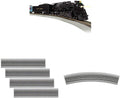 Electric HO Gauge Model Train Set with Remote and Bluetooth Capability K308