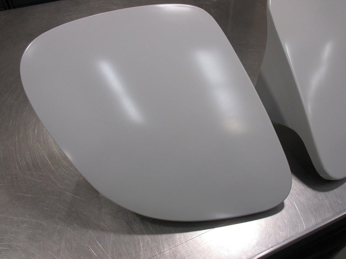 Driver and Passenger Side Head Light Lid Set Primed T296
