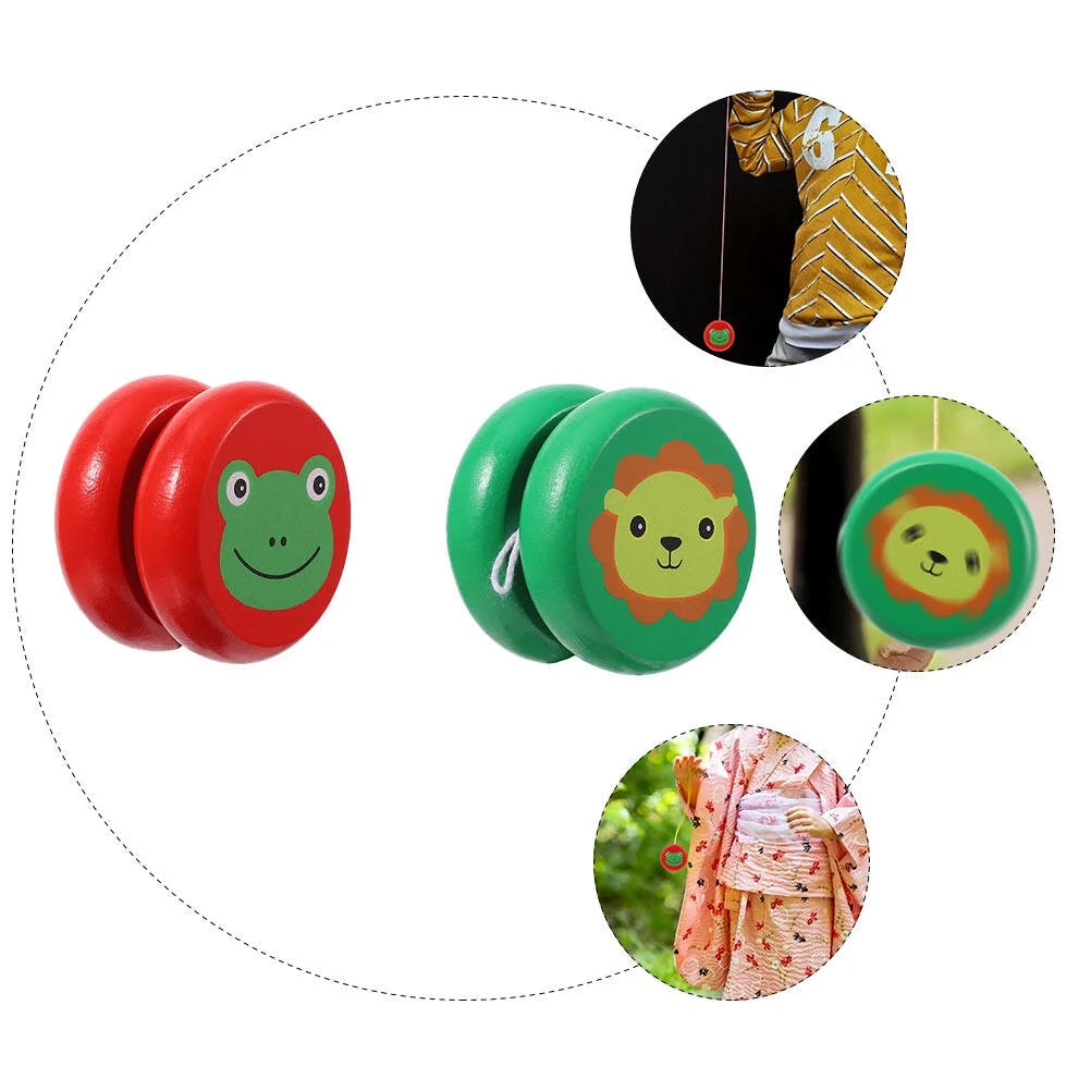 Wooden Finger Yoyo Ball Toy W11415
