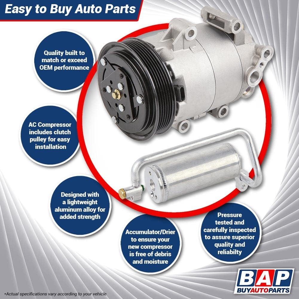 AC Compressor with A/C Drier C755471