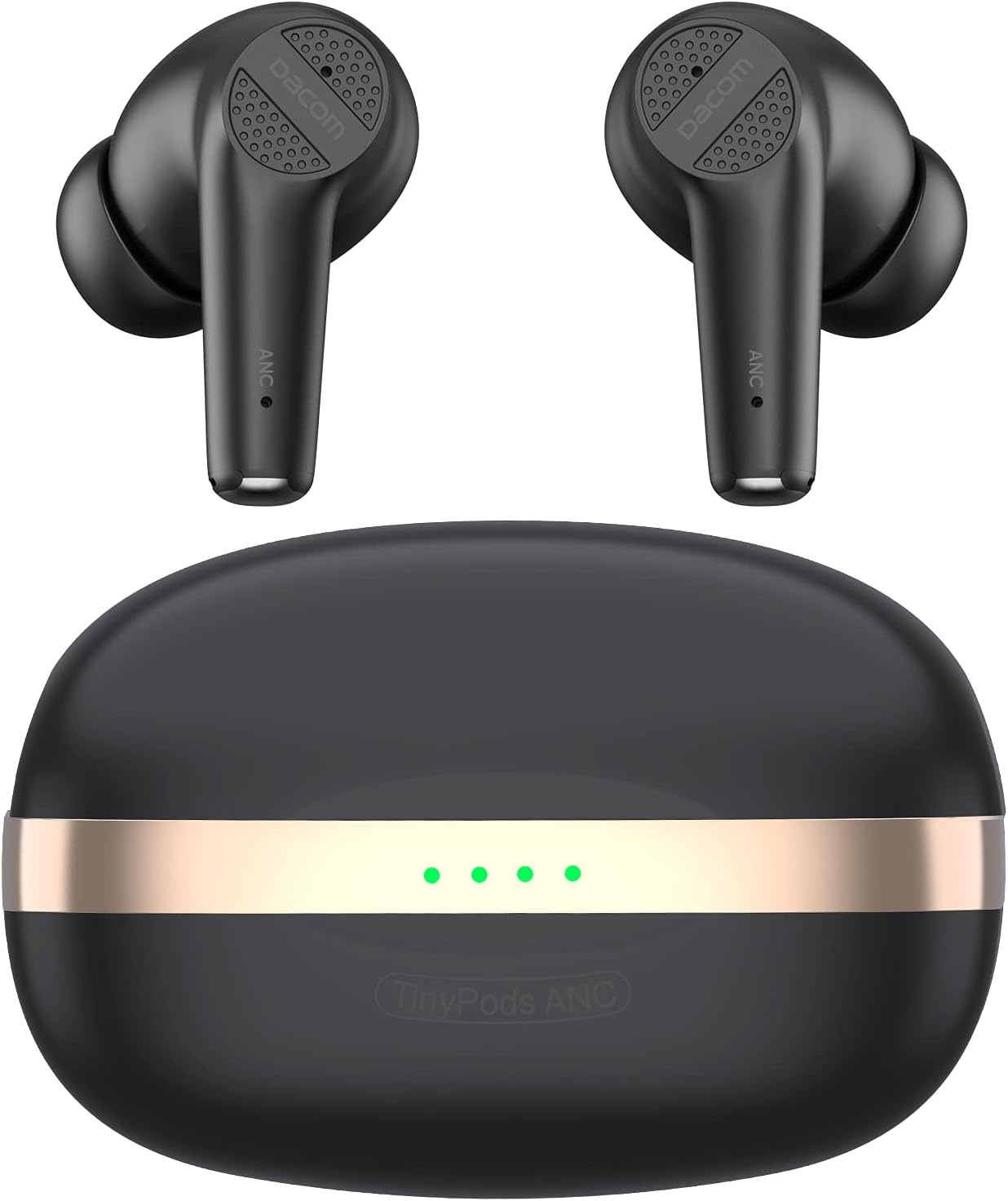 Wireless Earbuds Bluetooth Headphones, 32 Hours Playtime, IPX5 Waterproof, Black, Pack of 2 I22442