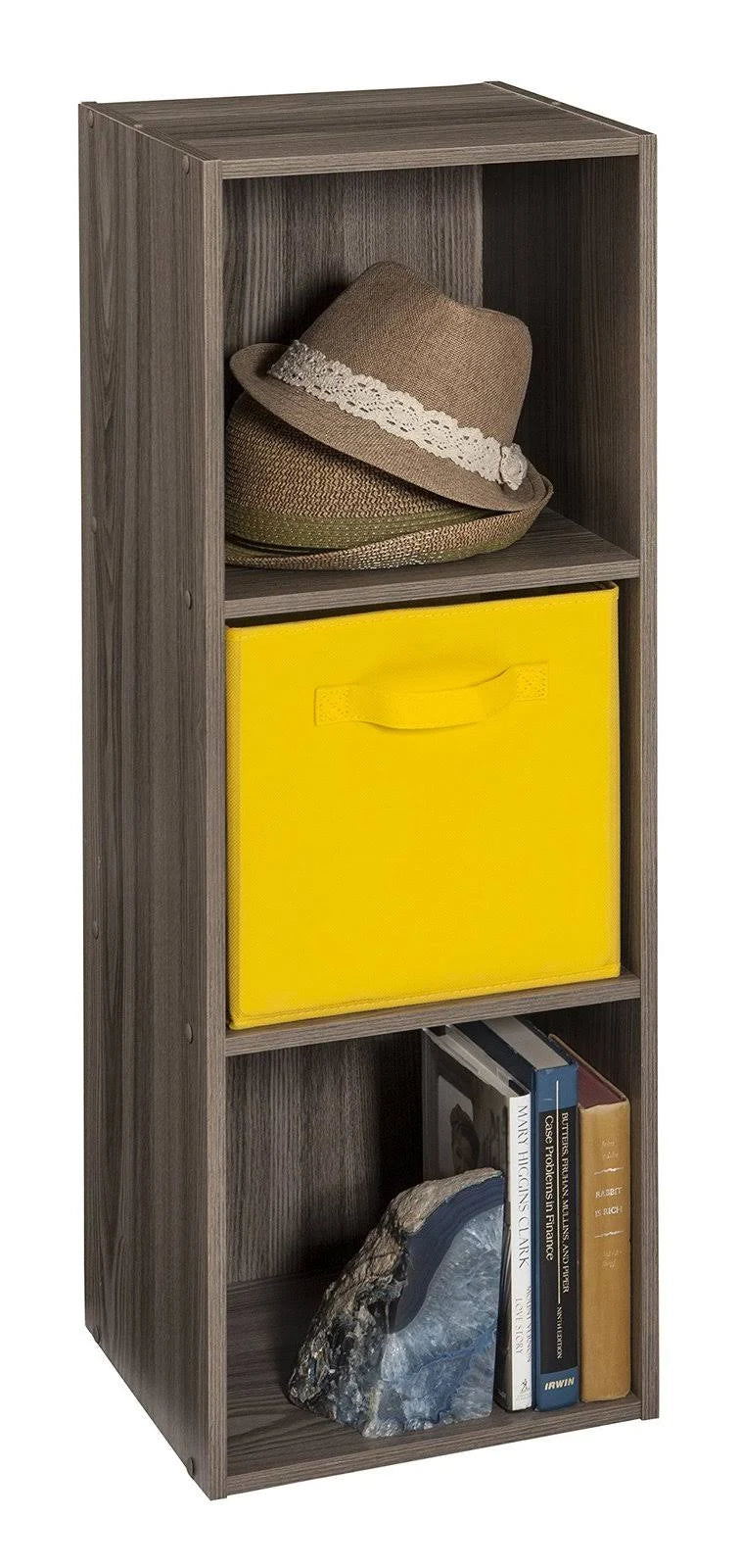 Natural Gray 3-Cube Organizer Q5977