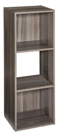 Natural Gray 3-Cube Organizer Q5977