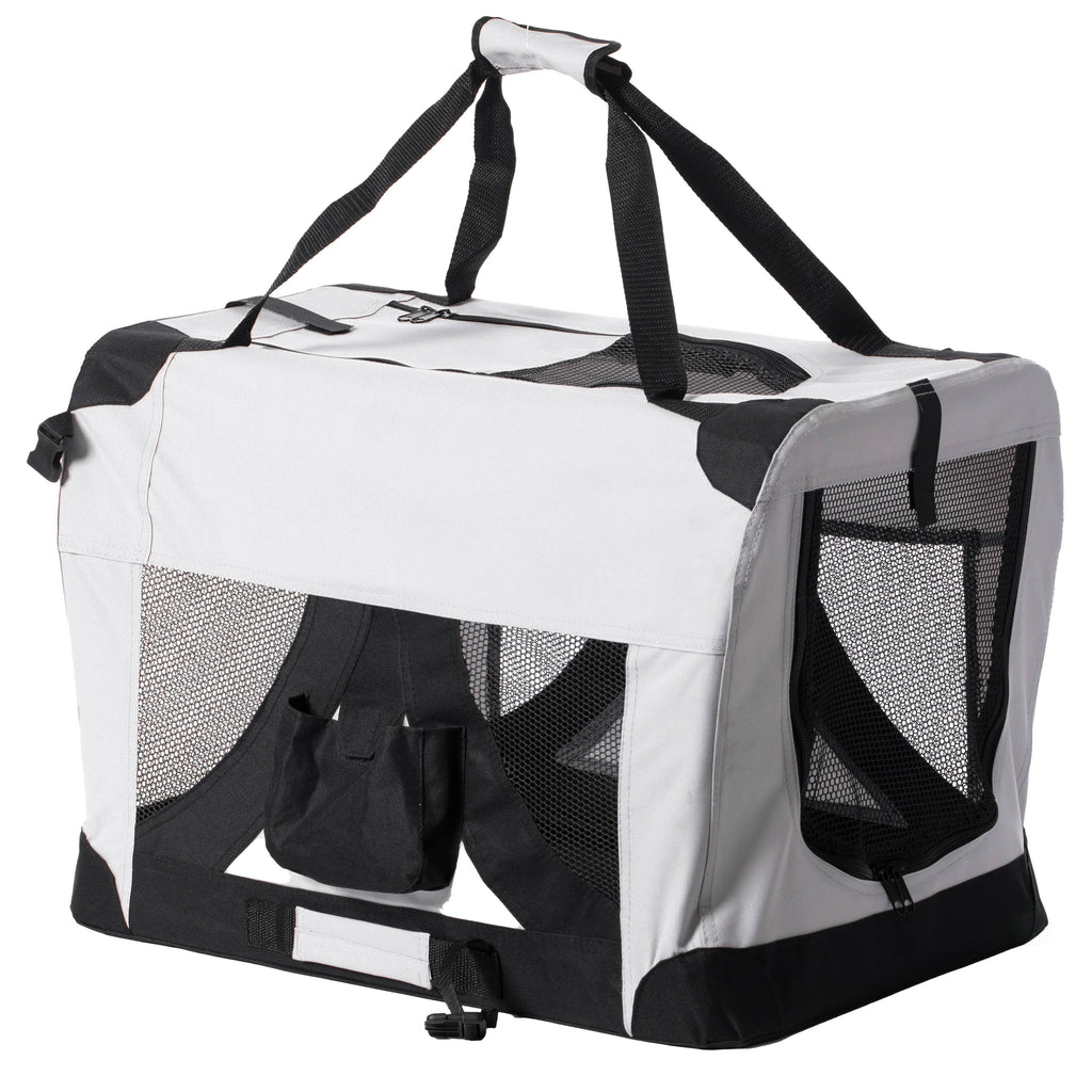 Soft-Sided Mesh Pet Travel Carrier K478