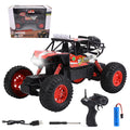 1:20 Alloy 4WD Remote Control Car with Headlights, Red F982722