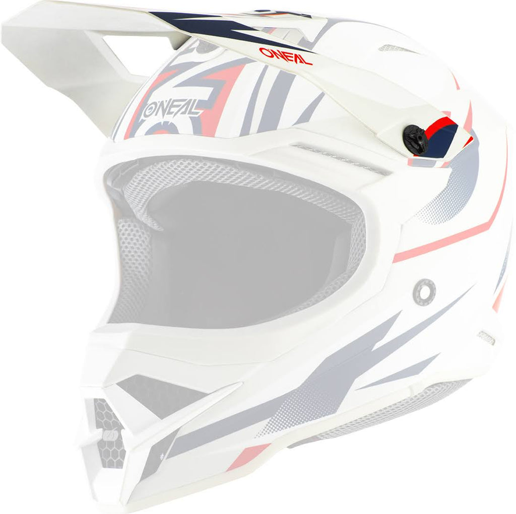 White/Blue XS Cross Helmet N5185
