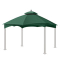 Green 10 X 12 Feet Water-Resistant Gazebo Replacement Canopy Top K8934