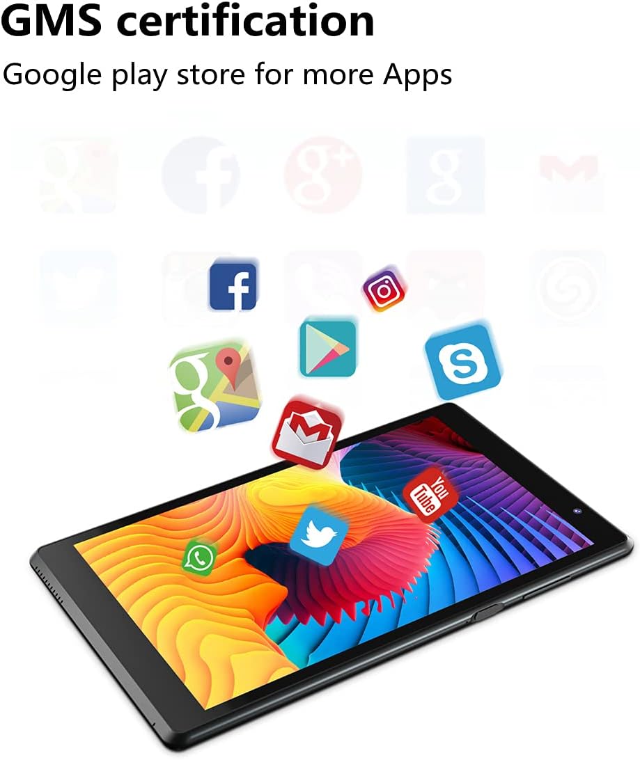 2 Pack Black 8 inch Android Tablet 2GB RAM 32GB A98924