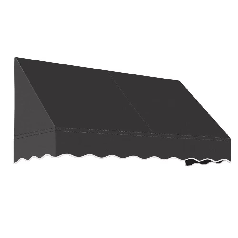 Black Acrylic Fixed Awning P67135