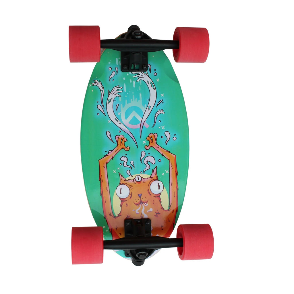 Novelty Cat Cruiser 19" 7ply Maple Skateboard X9180