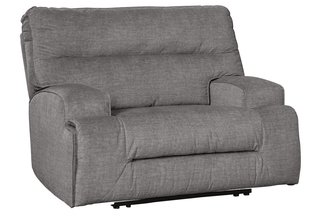 Charcoal Wide Seat Recliner J1179