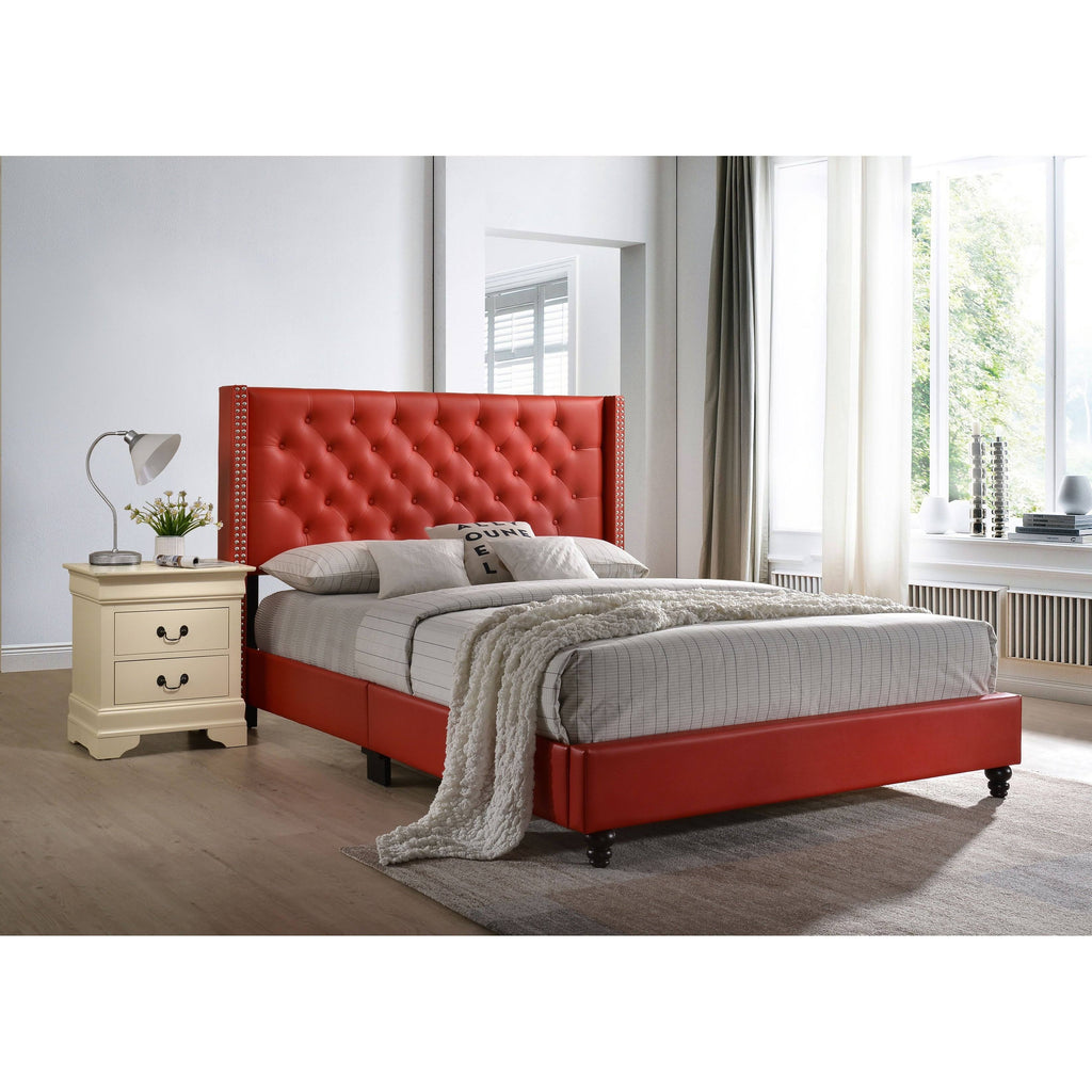 Tan King Bed F787974