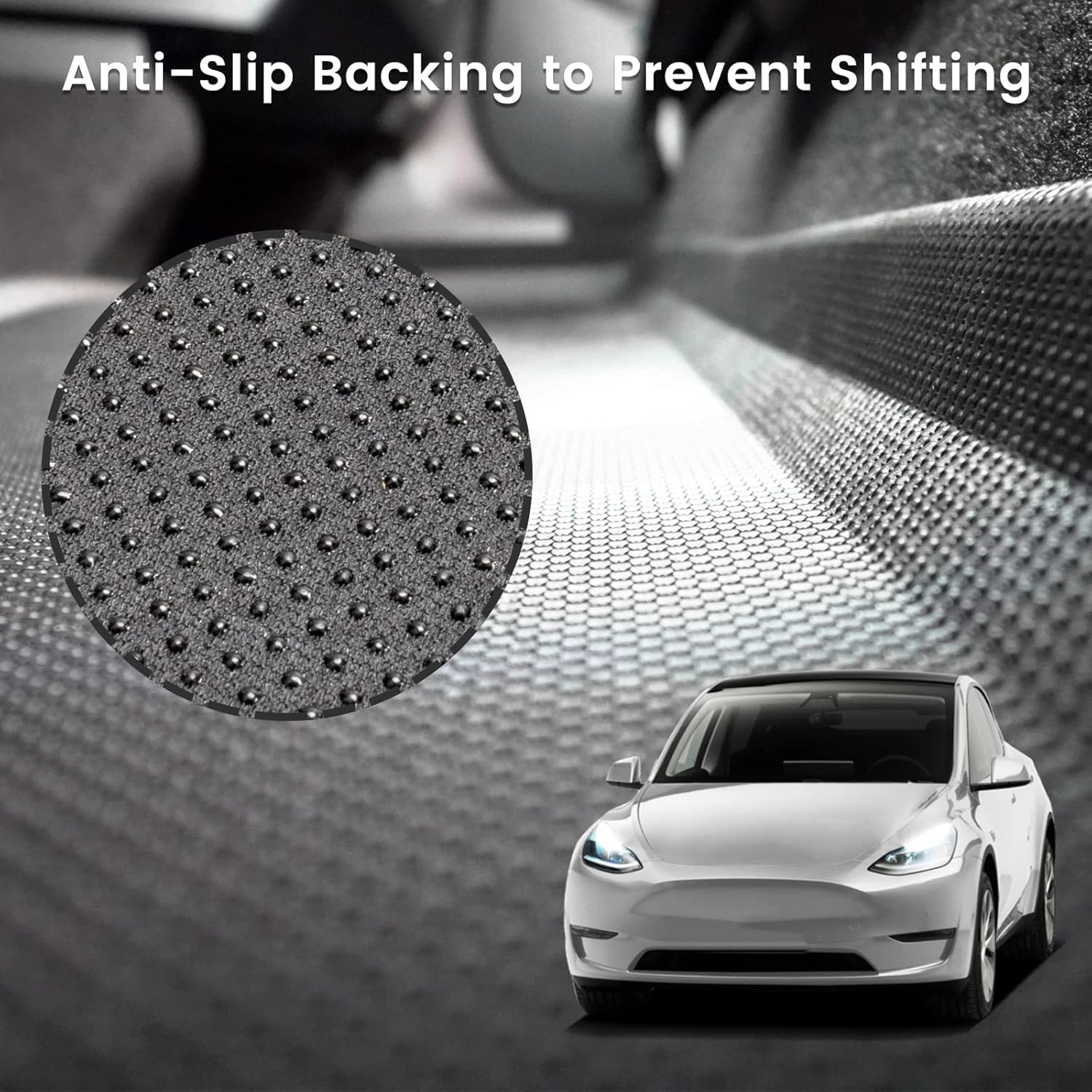 7 Seater Waterproof Floor Mats for Tesla Model Y Q2287