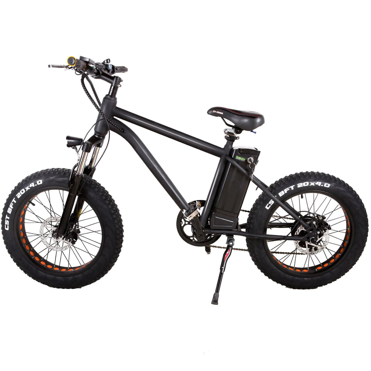 White Mini Cruiser Electric Bicycle P81729