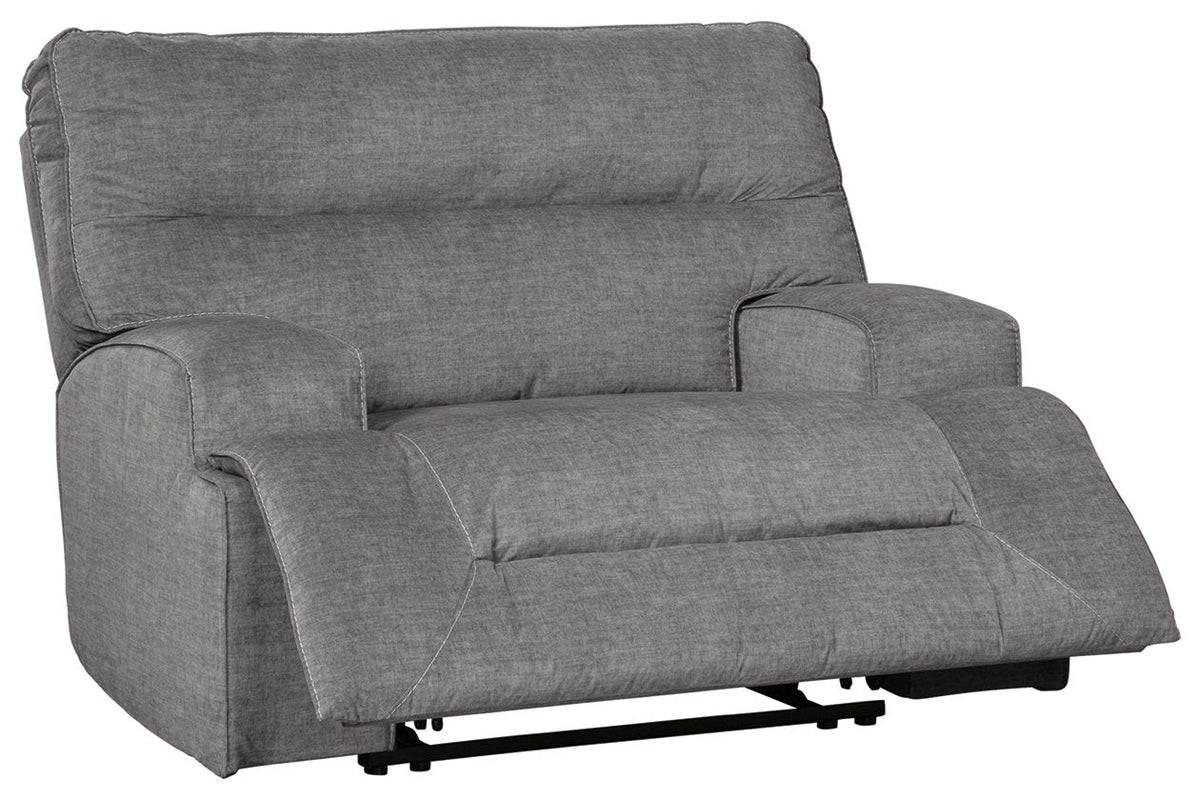 Charcoal Wide Seat Recliner J1179