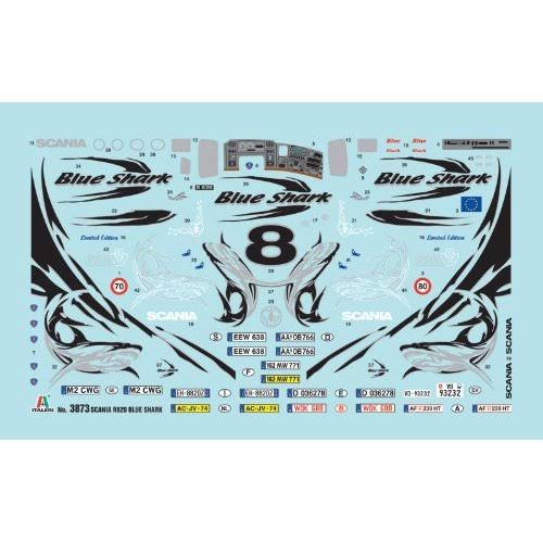 Blue Shark Model Kit T2568