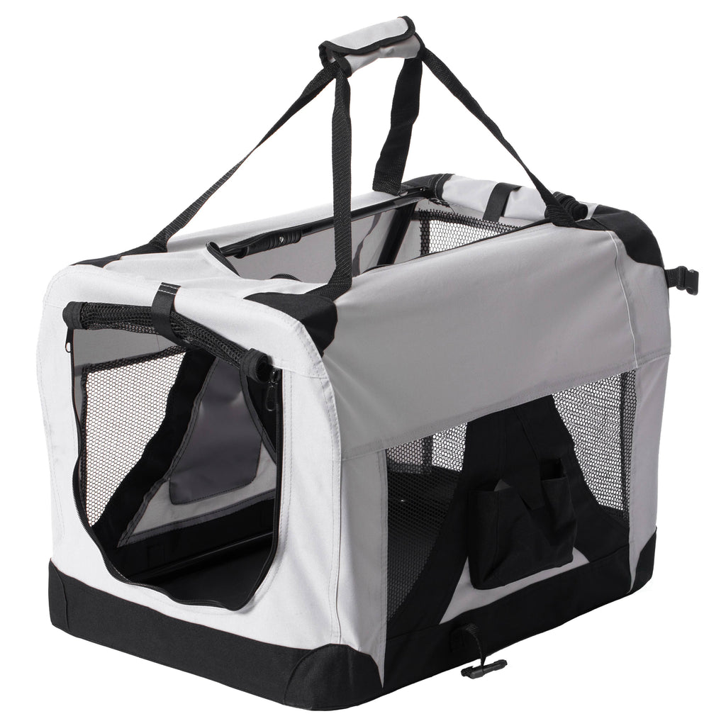 Soft-Sided Mesh Pet Travel Carrier K478
