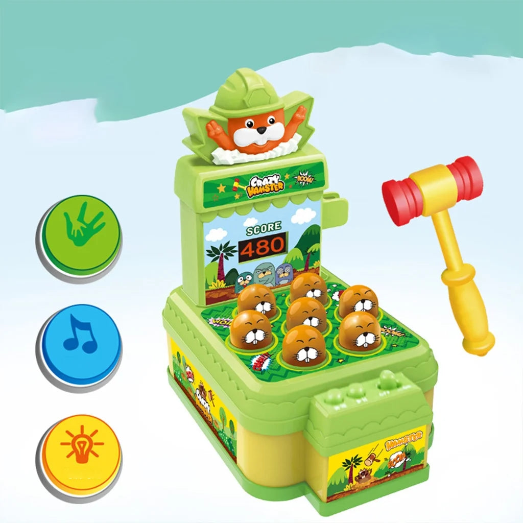 Whack A Mole Game Electronic Kids Board Games Arcade Game Boys Toys H5352