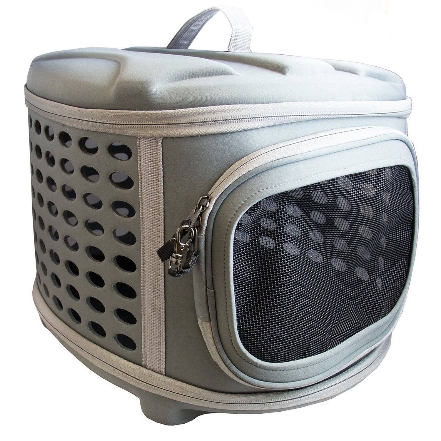 Collapsable Hard Cover Pet Carrier Travel Kennel K483148