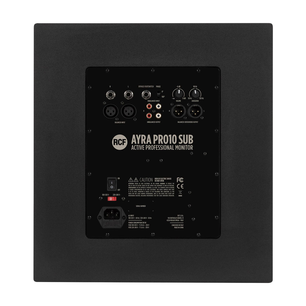 10x22 Studio Active Reference Subwoofer W338