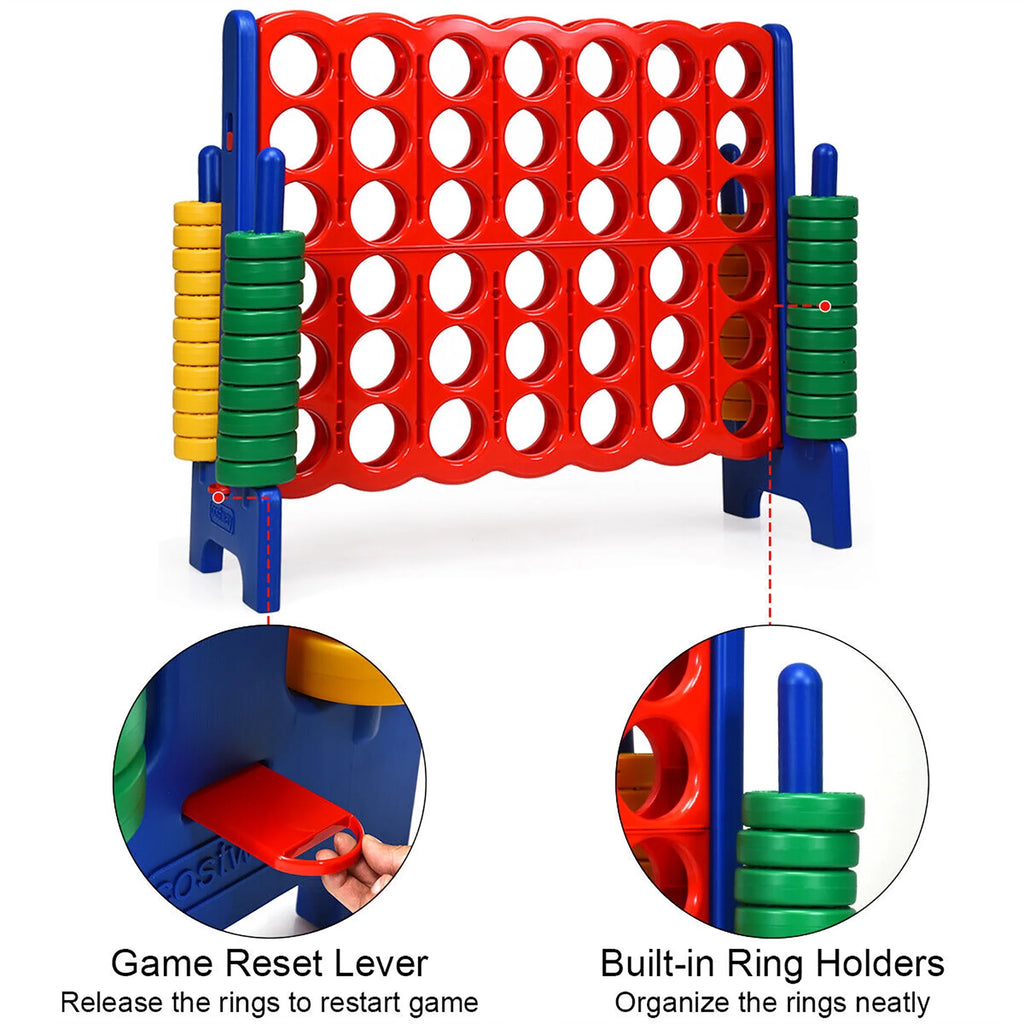 4-In-A-Row 4-to-Score Game with bag T132