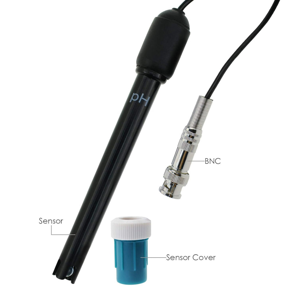 pH Electrode Probe with BNC Connector, 300cm Cable U368