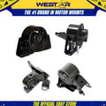 4PCS Engine Motor & Trans Mount Set for 2005-2006 Nissan X-Trail 2.5L AWD S804457