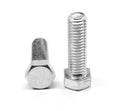 3/4x22-10 x 4x22 Coarse Thread Grade 5 Hex Tap Bolt Medium Carbon Steel Zinc Plated E743321