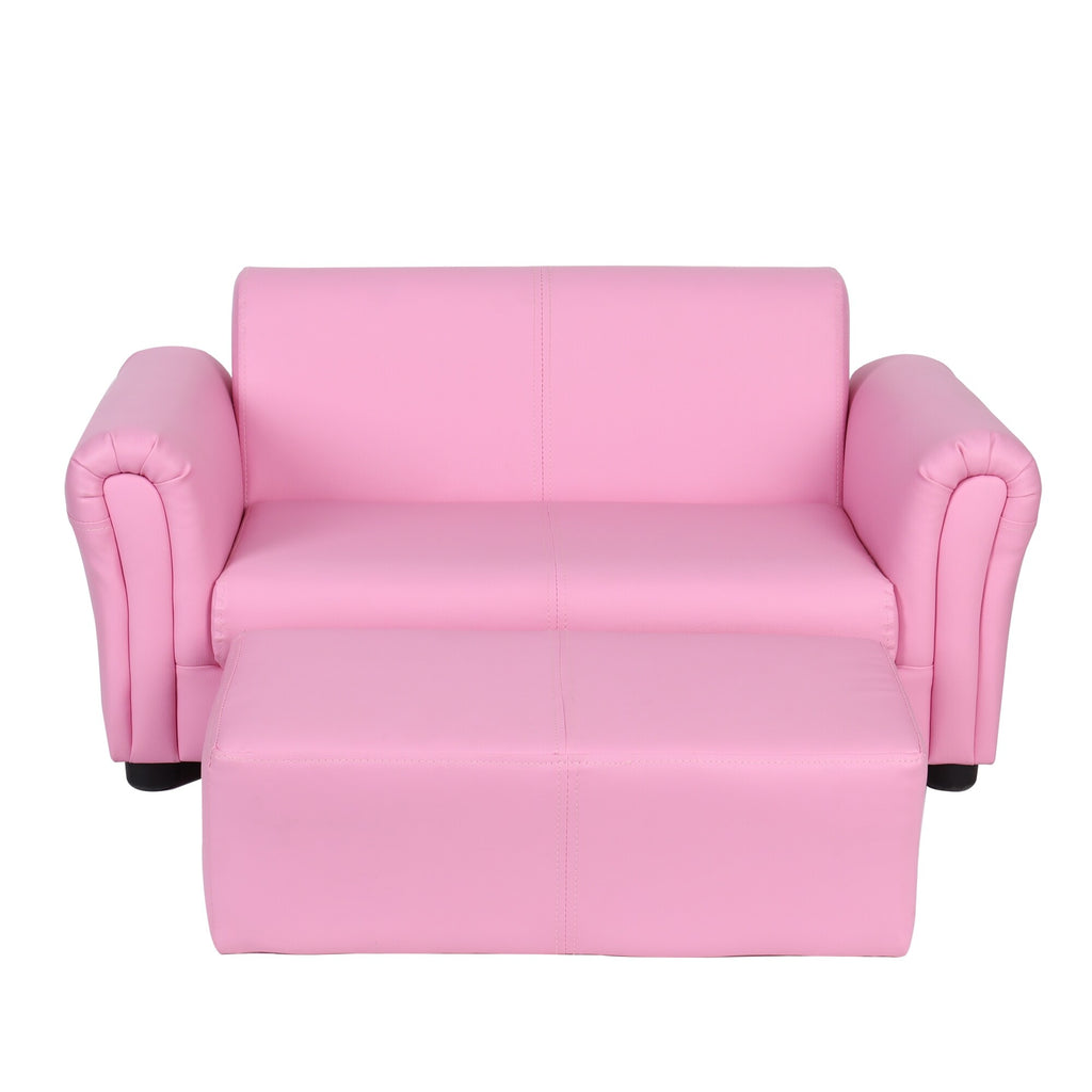 Pink Kids PU Sofa D41044