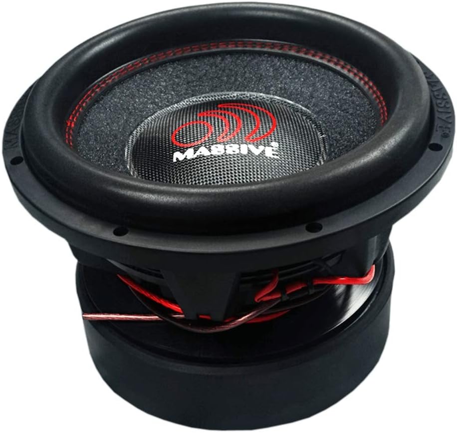 8 Inch Car Audio Subwoofer, 500 Watt RMS, Dual 4 Ohm F213