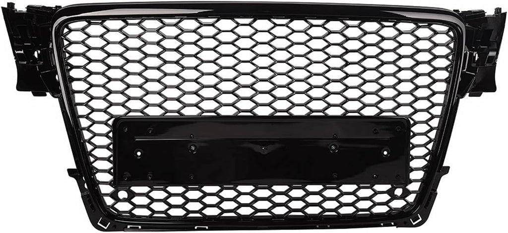 Gloss Black Front Mesh Grille for Audi A4 Sedan N969