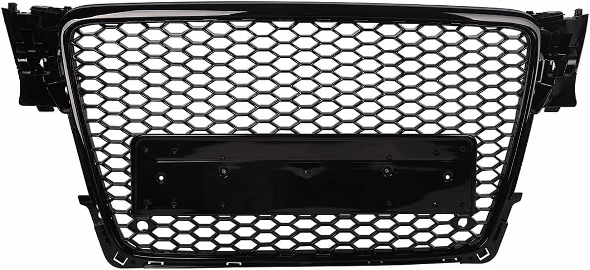 Gloss Black Front Mesh Grille for Audi A4 Sedan N969