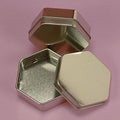 16 x 1 Hexagonal Steel Tin Can Pkg E35848