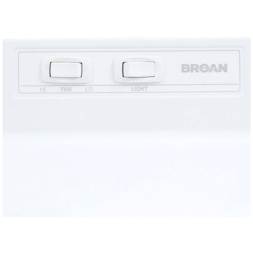 White 30-Inch Under-Cabinet Range Hood C6030