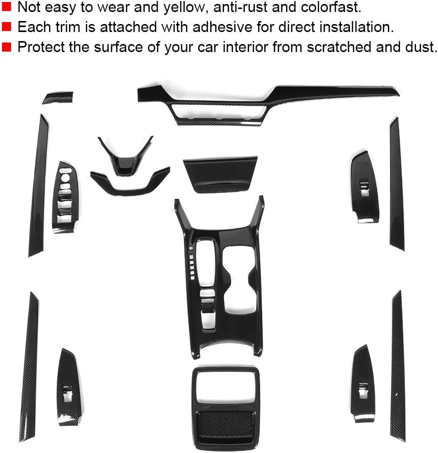15 pcs Car Interior Trim Kit V362