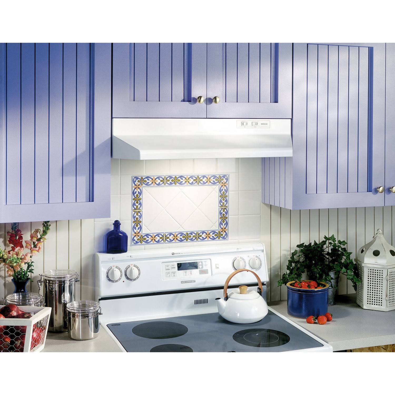 White 30-Inch Under-Cabinet Range Hood C6030