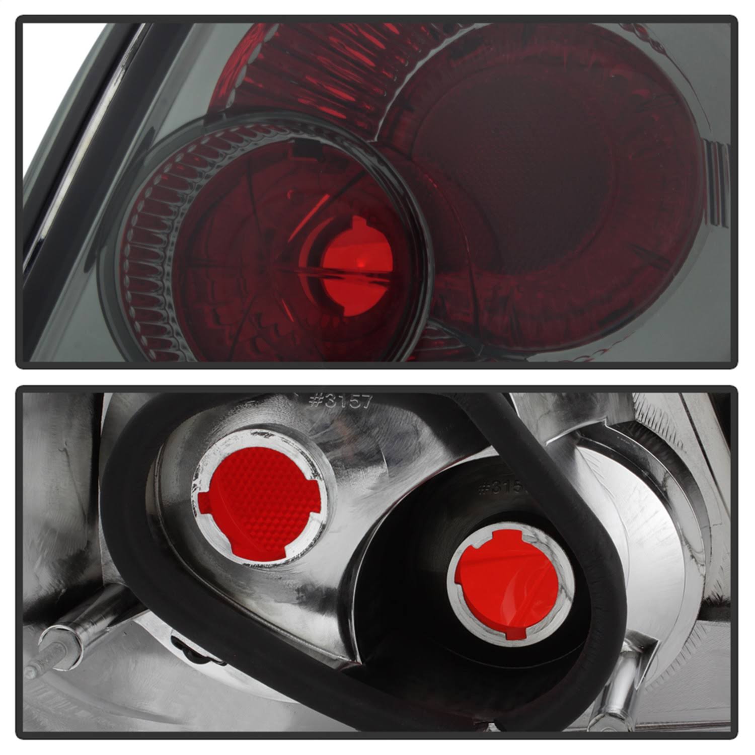 Smoke Euro Style Tail Lights for Toyota Corolla 03-08 H529