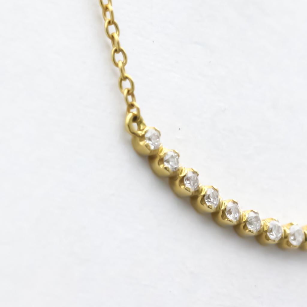 Yellow Gold Diamond Pendant Necklace T488451