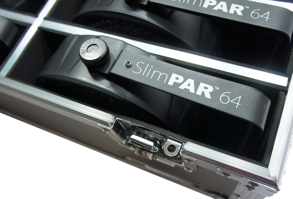 8 Space Slimpar Can Light Flight Case S62579