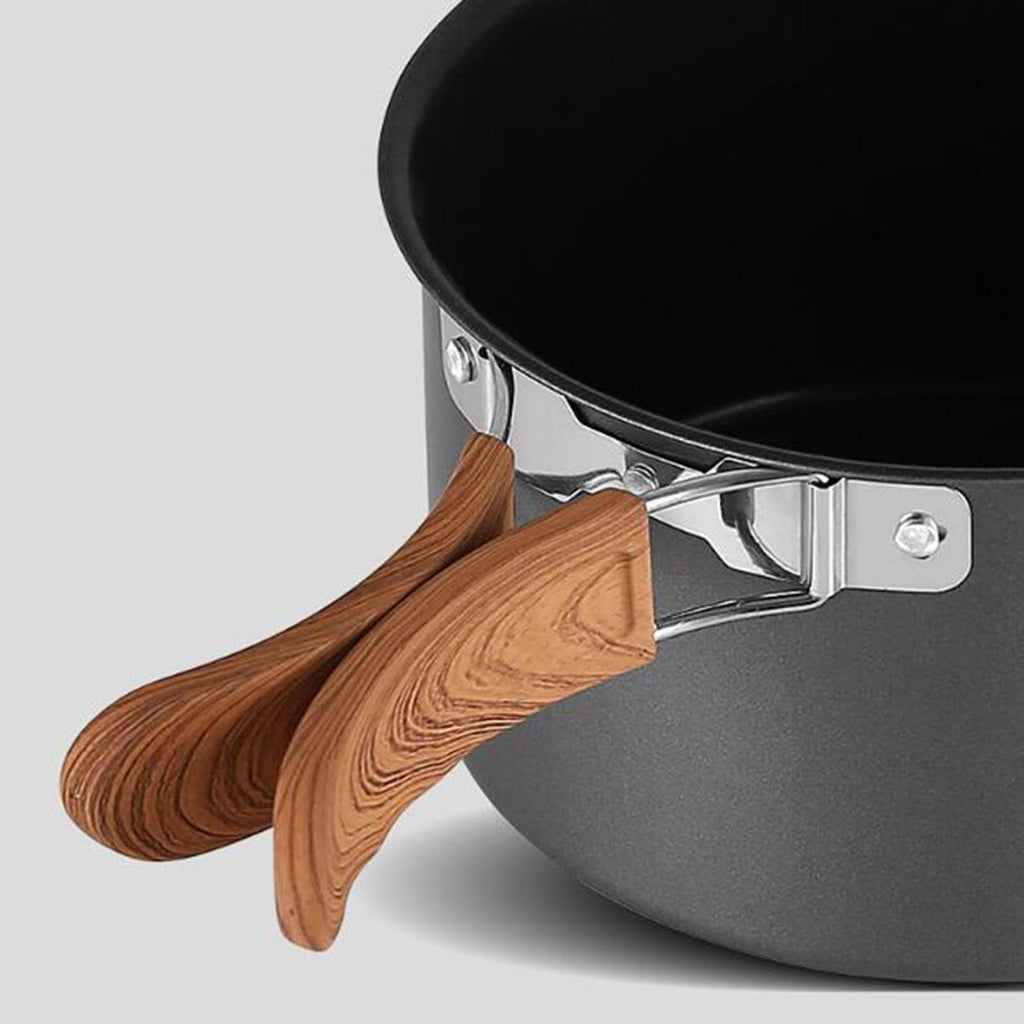 5 Pieces Camping Cookware Set with Carry Bag T459637