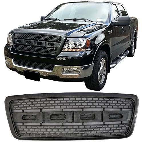 Carbon Fiber Look Front Bumper Grille Hood Mesh T8272